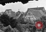 Standbild berühmte Gebäude Rothenburg ob der Tauber Deutschland, 1937, aus Sekunde 55 historischem Filmmaterial Videoclip 65675055449