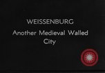 Immagine di Edifici famosi Weissenburg in Bayern Germania, 1937, secondo 3 filmato di repertorio 65675055450