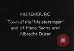 Image célèbres bâtiments Nuremberg ALLEMAGNE, 1937, de la seconde 4 séquences d'archives historiques vidéo 65675055451