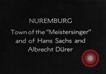 Image célèbres bâtiments Nuremberg ALLEMAGNE, 1937, de la seconde 9 séquences d'archives historiques vidéo 65675055451