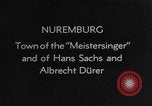 Image célèbres bâtiments Nuremberg ALLEMAGNE, 1937, de la seconde 10 séquences d'archives historiques vidéo 65675055451