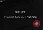 Image célèbres bâtiments Erfurt Thuringe en Allemagne, 1937, de la seconde 1 séquences d'archives historiques vidéo 65675055452