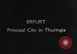 Image célèbres bâtiments Erfurt Thuringe en Allemagne, 1937, de la seconde 3 séquences d'archives historiques vidéo 65675055452