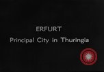 Image célèbres bâtiments Erfurt Thuringe en Allemagne, 1937, de la seconde 4 séquences d'archives historiques vidéo 65675055452