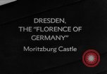 Image of famous buildings Dresden Germany, 1937, second 1 stock footage video 65675055453