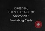 Image of famous buildings Dresden Germany, 1937, second 4 stock footage video 65675055453