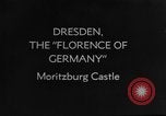 Image of famous buildings Dresden Germany, 1937, second 5 stock footage video 65675055453