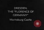 Image of famous buildings Dresden Germany, 1937, second 6 stock footage video 65675055453