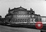 Image of famous buildings Dresden Germany, 1937, second 15 stock footage video 65675055453