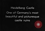 Immagine di Edifici famosi Heidelberg Germania, 1937, secondo 29 filmato di repertorio 65675055457