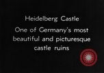 Immagine di Edifici famosi Heidelberg Germania, 1937, secondo 33 filmato di repertorio 65675055457