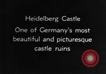 Immagine di Edifici famosi Heidelberg Germania, 1937, secondo 35 filmato di repertorio 65675055457