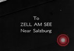 Image destinations touristiques Zell am See Autriche, 1937, de la seconde 1 séquences d'archives historiques vidéo 65675055461