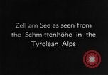 Image destinations touristiques Zell am See Autriche, 1937, de la seconde 36 séquences d'archives historiques vidéo 65675055461