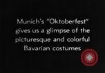 Image Oktoberfest parade Munich Allemagne, 1937, de la seconde 7 séquences d'archives historiques vidéo 65675055465