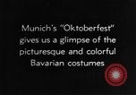 Image Oktoberfest parade Munich Allemagne, 1937, de la seconde 8 séquences d'archives historiques vidéo 65675055465