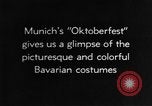 Image Oktoberfest parade Munich Allemagne, 1937, de la seconde 9 séquences d'archives historiques vidéo 65675055465