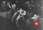 Image of Nuremberg Trials Germany, 1945, second 38 stock footage video 65675055468