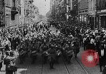 Image of German soldiers preparing to depart occupied North East France France, 1919, second 21 stock footage video 65675055471