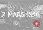 Image of soldiers parade Germany, 1936, second 1 stock footage video 65675055473