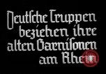 Image of soldiers parade Germany, 1936, second 7 stock footage video 65675055474
