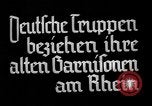 Image of soldiers parade Germany, 1936, second 11 stock footage video 65675055474