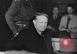 Image of war crime trials Europe, 1945, second 13 stock footage video 65675055477