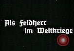 Image Paul von Hindenburg comme maréchal en Première Guerre Mondiale Allemagne, 1915, de la seconde 23 séquences d'archives historiques vidéo 65675055492