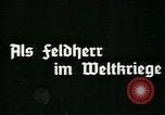 Image Paul von Hindenburg comme maréchal en Première Guerre Mondiale Allemagne, 1915, de la seconde 24 séquences d'archives historiques vidéo 65675055492