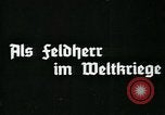 Image Paul von Hindenburg comme maréchal en Première Guerre Mondiale Allemagne, 1915, de la seconde 28 séquences d'archives historiques vidéo 65675055492