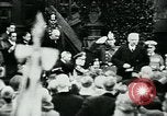 Image président Paul von Hindenburg s'adresse à la foule Allemagne, 1925, de la seconde 19 séquences d'archives historiques vidéo 65675055494