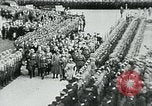 Image of Paul Von Hindenburg celebrated at Tannenberg memorial East Prussia, 1933, second 15 stock footage video 65675055499