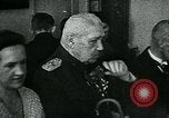 Standbild Paul von Hindenburg Deutschland, 1934, aus Sekunde 53 historischem Filmmaterial Videoclip 65675055501
