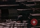 Image of submerged diver Berlin Germany, 1945, second 9 stock footage video 65675055512