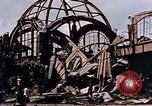 Immagine di Bomba ha danneggiato la stazione ferroviaria Berlino Germania, 1945, secondo 35 filmato di repertorio 65675055526