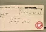 Image of Deputy Secretary of Defense David Packard Vietnam, 1969, second 3 stock footage video 65675055538