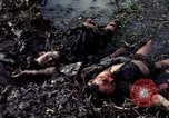 Image of dead Viet Cong Vietnam Vinh Te Canal, 1969, second 3 stock footage video 65675055543