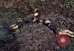 Image of dead Viet Cong Vietnam Vinh Te Canal, 1969, second 15 stock footage video 65675055543