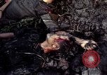 Image of dead Viet Cong Vietnam Vinh Te Canal, 1969, second 31 stock footage video 65675055543