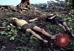 Image of dead Viet Cong Vietnam Vinh Te Canal, 1969, second 51 stock footage video 65675055543