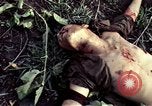 Image of dead Viet Cong Vietnam Vinh Te Canal, 1969, second 53 stock footage video 65675055543