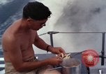 Image of crew men aboard Swift boat An Thoi Phu Quoc Vietnam, 1966, second 27 stock footage video 65675055562