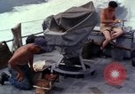 Image of crew men aboard Swift boat An Thoi Phu Quoc Vietnam, 1966, second 34 stock footage video 65675055562