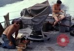 Image of crew men aboard Swift boat An Thoi Phu Quoc Vietnam, 1966, second 36 stock footage video 65675055562