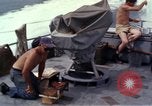 Image of crew men aboard Swift boat An Thoi Phu Quoc Vietnam, 1966, second 40 stock footage video 65675055562