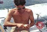 Image of crew men aboard Swift boat An Thoi Phu Quoc Vietnam, 1966, second 59 stock footage video 65675055562