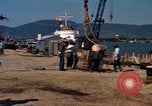 Image of Commercial Pier Da Nang Vietnam, 1966, second 27 stock footage video 65675055586