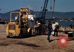 Image of Commercial Pier Da Nang Vietnam, 1966, second 40 stock footage video 65675055586