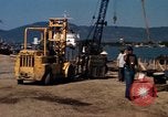 Image of Commercial Pier Da Nang Vietnam, 1966, second 41 stock footage video 65675055586