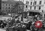 Image of American soldiers at French cafe Le Mans France, 1944, second 3 stock footage video 65675055594